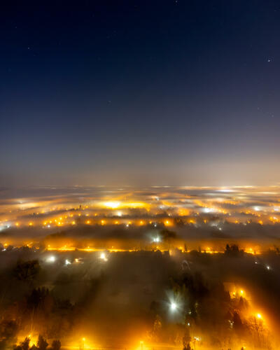Foggy neighbourhood